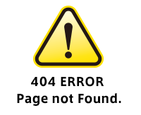404 Error Page not found.